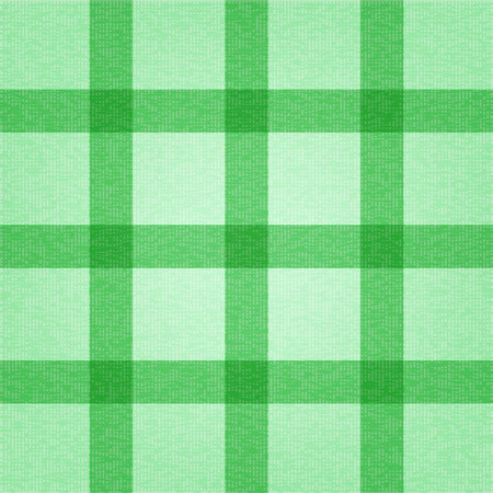 Retro textile background with green stripes. Textile texture with vintage pattern. Vectorのイラスト素材