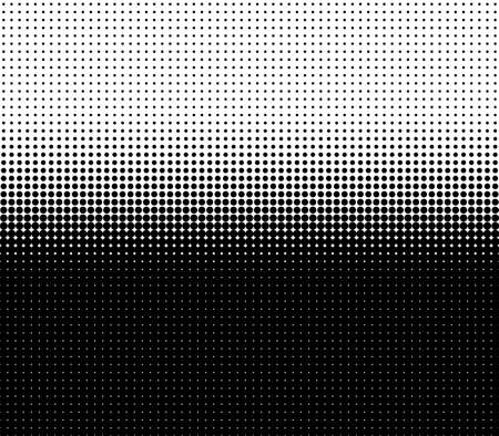 Halftone pattern. Comic background. Dotted retro backdrop with circles, dots. Design element for web banners, posters, cards, wallpapers, sites. Pop art style. Vector illustration. Black and whiteのイラスト素材