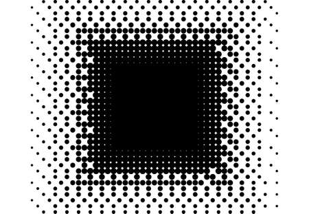 Comic background halftone dotted retro pattern with circles vector illustration
