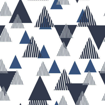 Abstract Geometric Pattern with shapesのイラスト素材
