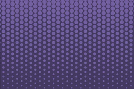 Comic background. Monochrome halftone background. Indigo, dark blue and purple color. Panels with dots, points, circles, rounds. Design element for web banners, posters, cards, wallpaper, sites.のイラスト素材