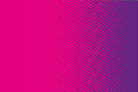 Comic pattern. Halftone background. Purple, pink color. Dotted retro backdrop, panels with dots, points, circles, rounds. Design element for web banners, posters, cards, wallpaper, sitesのイラスト素材