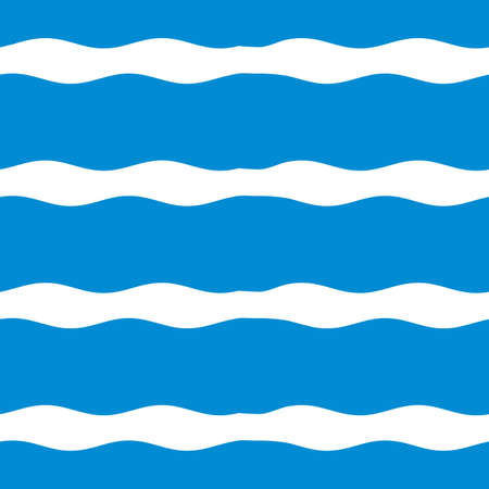 A wavy pattern. Seamless vector illustration The background for printing on fabric, textiles, ...