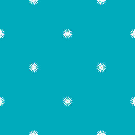 Simple blue pattern with daisies. Seamless background for web page, Wallpaper, print on paper, fabric, surfaces, scrap-booking, patchwork. Vector illustrationのイラスト素材