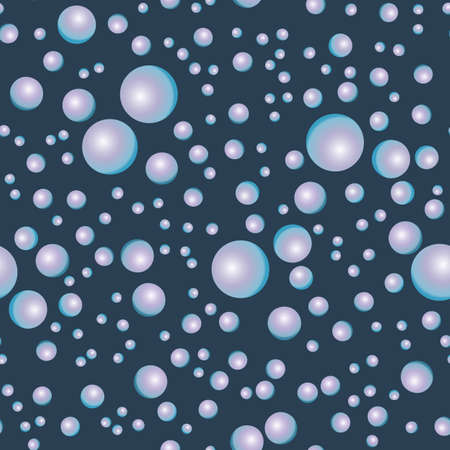 Pattern with bubbles. Seamless vector background for textile printing,paper, packaging, wrapping, design web pages, banners, layouts.のイラスト素材