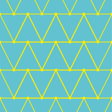 Vector seamless pattern with triangles. Modern stylish texture. Repeating geometric tiles. Hipster simple design with geometric shapesのイラスト素材