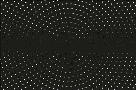 Abstract monochrome halftone pattern. Comic background. Dotted backdrop with circles, dots, point.のイラスト素材