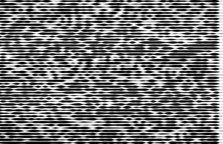 Abstract monochrome pattern, grunge, halftone effect, uneven, changing the thickness of the lines. The element of design to create layouts, skins, printing on paper, fabric, wrap. Vector illustrationのイラスト素材