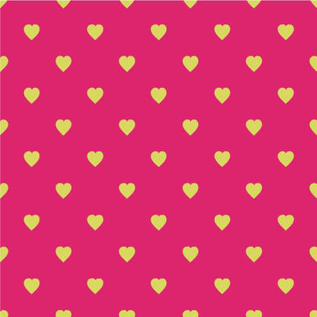 Pattern with hearts. Flat Scandinavian style for print on fabric, gift wrap, web backgrounds, scrap...
