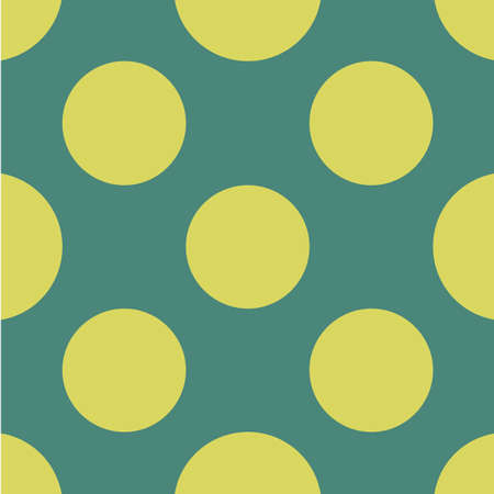 Polka dot seamless pattern. Dotted background with circles, dots, rounds Vector illustration Flat Scandinavian style for print on fabric, gift wrap, web backgrounds, scrap booking, patchworkのイラスト素材