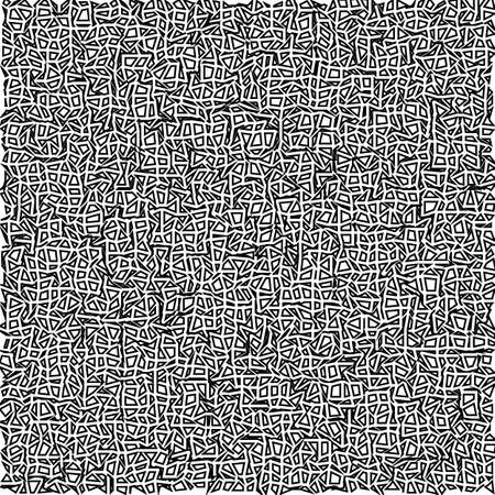 Abstract mosaic texture. Black and white. Vector illustration