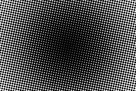 Abstract monochrome halftone pattern. Comic background. Dotted backdrop with circles, dots, point....