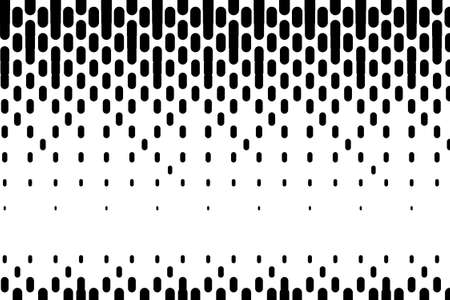 Halftone abstract geometric pattern with tiny squares.のイラスト素材