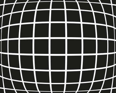 Abstract geometric pattern with small squares. Design element for web banners, posters, cards, wallpapers, backdrops, panels Black and white Vector illustrationのイラスト素材