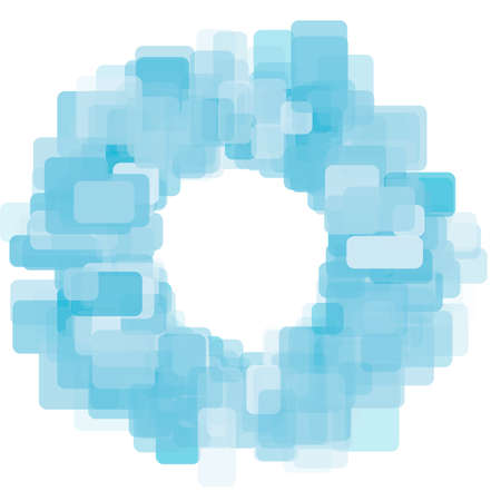 Bright abstract geometric background with rectangles. Typographic design layouts, business cards, posters, covers, web banners and websites.のイラスト素材