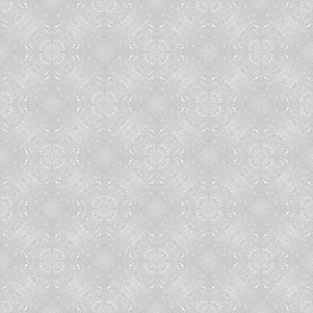 Light white-grey background. Fabric print. Geometric pattern in repeat. Seamless grunge surface, mosaic ornament, ethnic style. Design for prints on fabrics, textile, surface, wallpaper, interiorの写真素材