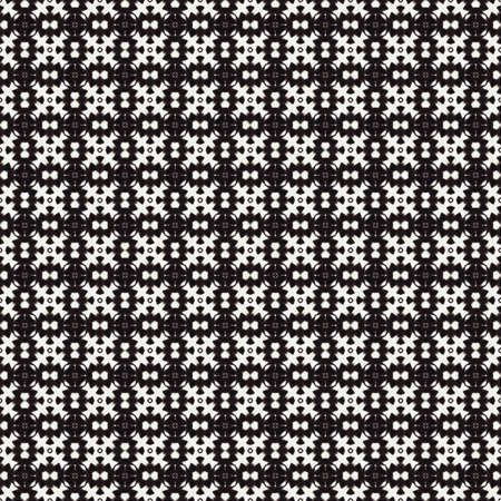 Geometric pattern in repeat. Fabric print. Seamless background, mosaic ornament, ethnic style....