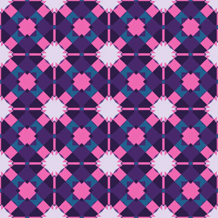 Geometric tile pattern in repeat. Seamless background, mosaic ornament in Arabic style. Design for...