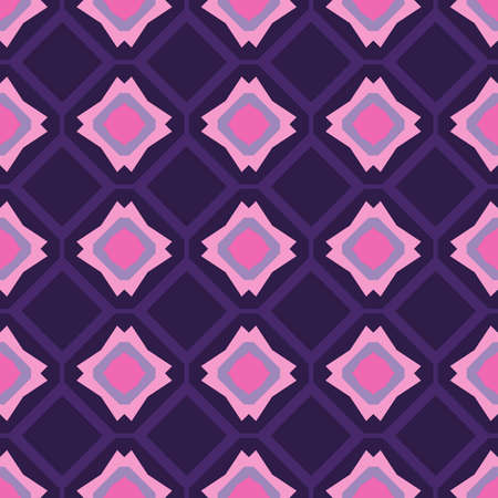 Geometric tile pattern in repeat. Seamless background, mosaic ornament in Arabic style. Design for...