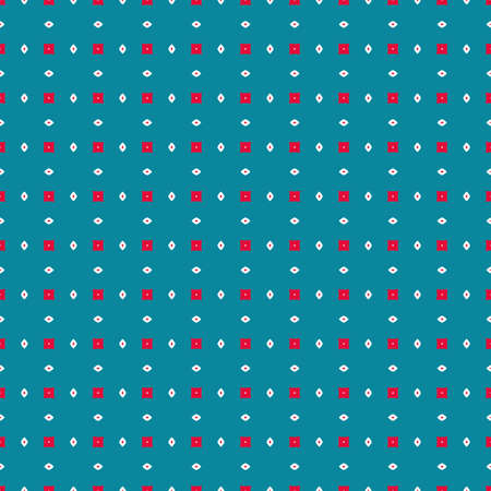 Ancient Geometric pattern in repeat. Fabric print. Seamless background, mosaic ornament, ethnic...
