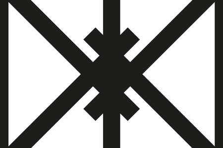 Geometric pattern in repeat, seamless background, mosaic ornament, ethnic style.のイラスト素材