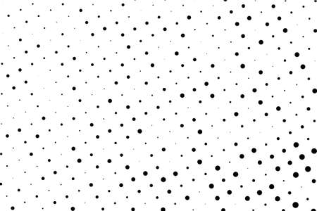 Grunge halftone background, digital gradient. Dotted pattern with circles, dots, point small and large scale. Design element for web banners, posters, cards, wallpapers, sites, panels.のイラスト素材