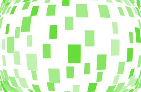 Abstract geometric pattern with green rectangle designのイラスト素材