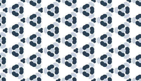 Retro geometric pattern in repeat. Fabric print. Seamless background, mosaic ornament, vintage...