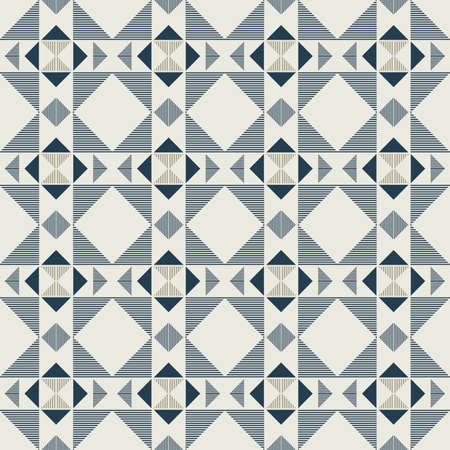 Geometric pattern in repeat. Fabric print. Seamless background, Scandinavian ornament, ethnic style....