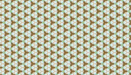 Ancient Geometric pattern in repeat. Fabric print. Seamless background, mosaic ornament, ethnic...