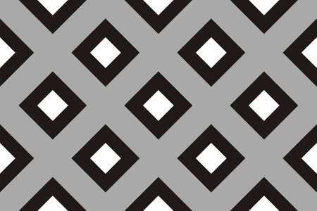 Geometric seamless pattern with intersecting lines, grids, cells. Criss-cross background in...