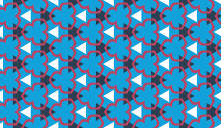 Design for printing on fabric, textile, paper, wrapper, scrapbooking. Traditional tile ornament...