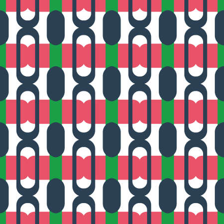 Design for printing on fabric, textile, paper, wrapper, scrapbooking. Traditional tile ornament...