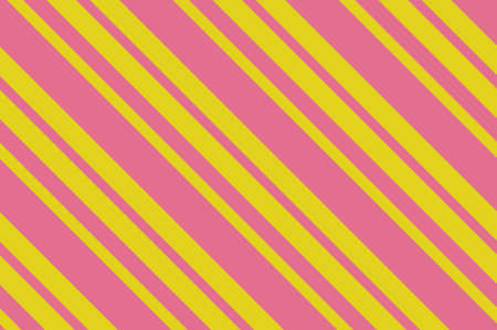 Seamless pattern. Pink Stripes on yellow background.のイラスト素材