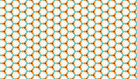 Design for printing on fabric, textile, paper, wrapper, scrapbooking. Traditional tile ornament in...