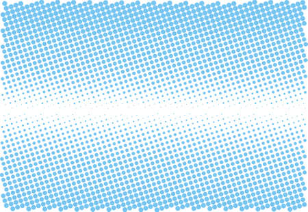 Abstract blue halftone pattern. Futuristic panel. Grunge dotted backdrop with circles, dots, point. Design element for web banners, posters, cards, wallpapers, sites. VEctor illustrationのイラスト素材