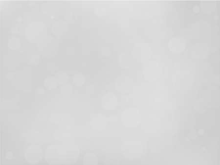 Gray-white gradient background with bokeh effect. Abstract blurred pattern. Overlapping transparent bubbles, circles, point. Light backdrop for banners, social media, screensavers Vector illustrationのイラスト素材