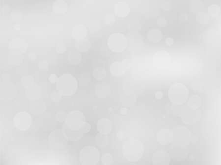 Gray-white gradient background with bokeh effect. Abstract blurred pattern. Overlapping transparent bubbles, circles, point. Light backdrop for banners, social media, screensavers Vector illustrationのイラスト素材