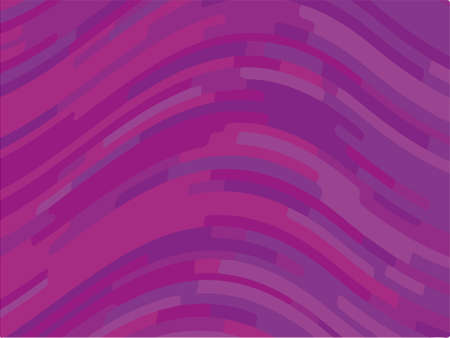 Abstract pattern with wave lines.  Minimal design. Blue-violet background. Colorful striped...
