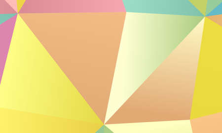 Colored paper pattern. A combination of irregular geometric shapes. Simple background. Bright color Vector illustration.のイラスト素材