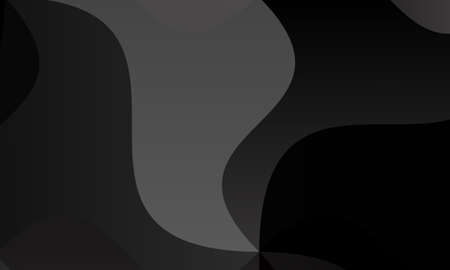 Black, gray polygon background. Vector imitation of the 3D illustration. Pattern with triangles of different scale. Elegant backdropのイラスト素材