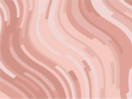 Pink and beige sloping strips. Abstract geometric background with flat lines. Dynamic, motion style for banners, advertising, websites.のイラスト素材