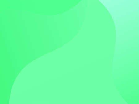 Green background with wavy, smooth lines, shapes. Vector illustration. Simple pattern for web banners, posters, brochures. Different shades of greenのイラスト素材