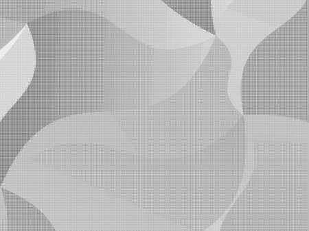 Grey-white halftone modern light art. Gradient blurred pattern with raster effect, smooth, wavy lines, shapes. Futuristic background. Abstract creative graphic template. Business style design. Vectorのイラスト素材