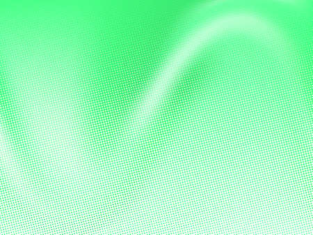 Green halftone modern light art. Gradient blurred pattern with raster effect, dots, circles. Futuristic background. Abstract creative graphic template. Business style design. Vectorのイラスト素材