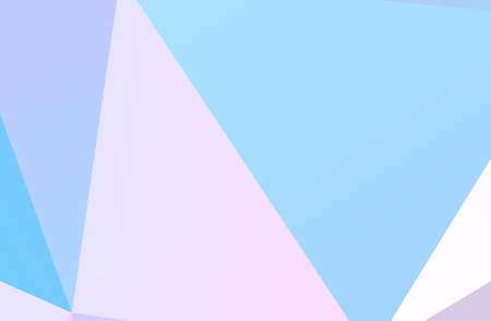 The combination of colored geometric shapes. Minimal design. Light Pink, Blue color The combination of colored geometric shapes. Minimal design. background.  Vector illustrationのイラスト素材