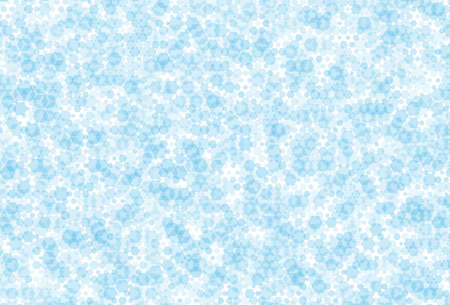 Background with hexagons of different scale. Abstract geometric pattern, design element, backdrop for posters, business cards, covers, brochures Vector illustrationのイラスト素材