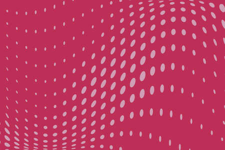 Pink Halftone dotted background. Pop art style. Retro pattern with circles, dots, design element for...