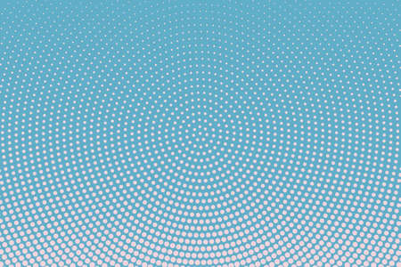 Light Blue halftone background. Digital gradient. Abstract backdrop with circles, point, dots....