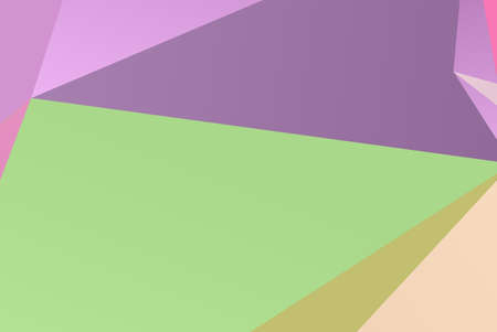 Colorful background with triangles Simple geometric background with gradient shapes. Vector illustration Triangles of different scale, size and shape.のイラスト素材